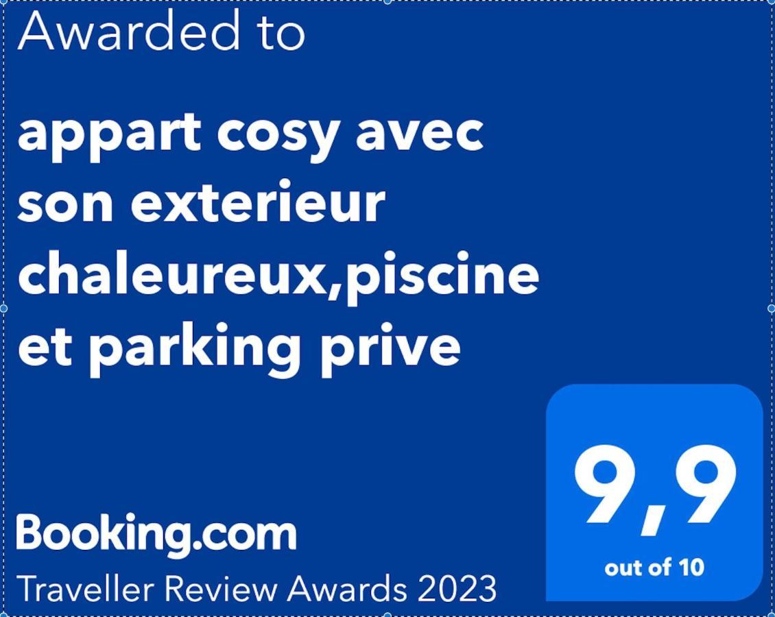 Appart Cosy Avec Son Exterieur Chaleureux,Piscine Et Parking Prive Фонвьей Экстерьер фото